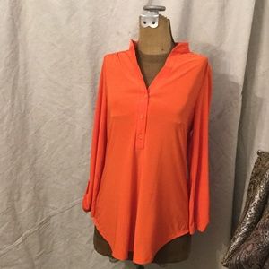 *Moving Sale!* Orange Blouse by PerSeption Concept